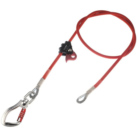 Lonża stalowa Camp Cable Adjuster + Swivel Alu HooK