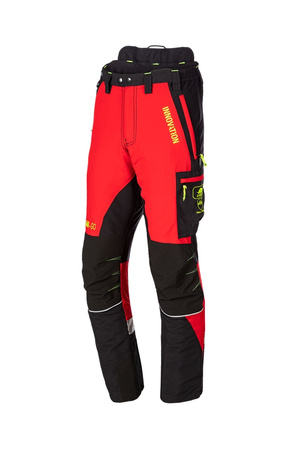 Spodnie antyprzecięciowe Canopy Air-Go 1SBD czerwone