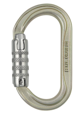 Karabinek Petzl Oxan Triact stalowy
