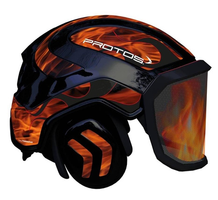 Kask Pfanner Protos Integral Climber Arborist Flames