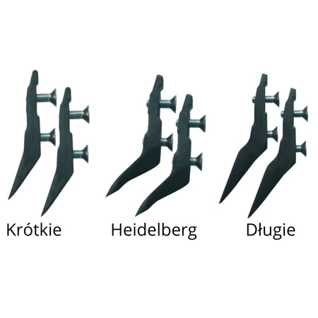 Drzewołazy stalowe Distel Velcro