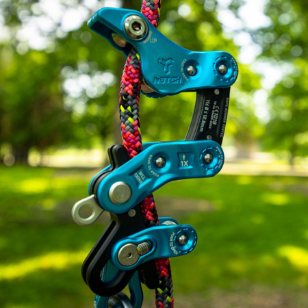 Przyrząd NOTCH ROPE RUNNER VERTEC pomarańczowy