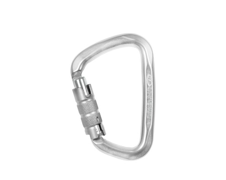 Karabinek CT Large Triplex niebieski/srebrny