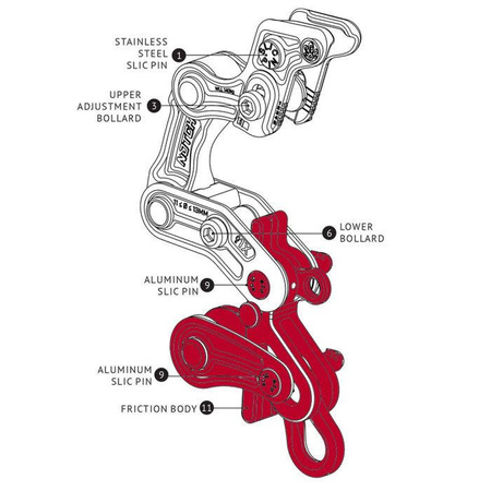Dolny korpus do NOTCH ROPE RUNNER PRO