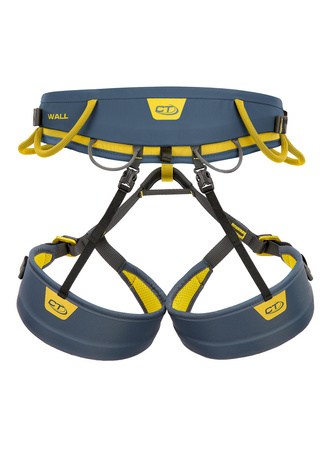 Uprząż wspinaczkowa Climbing Technology Wall - anthracite/mustard