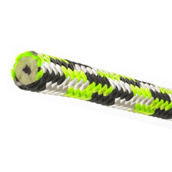 Lina arborystyczna Tachyon 11,5mm, zielono-czarno-biały